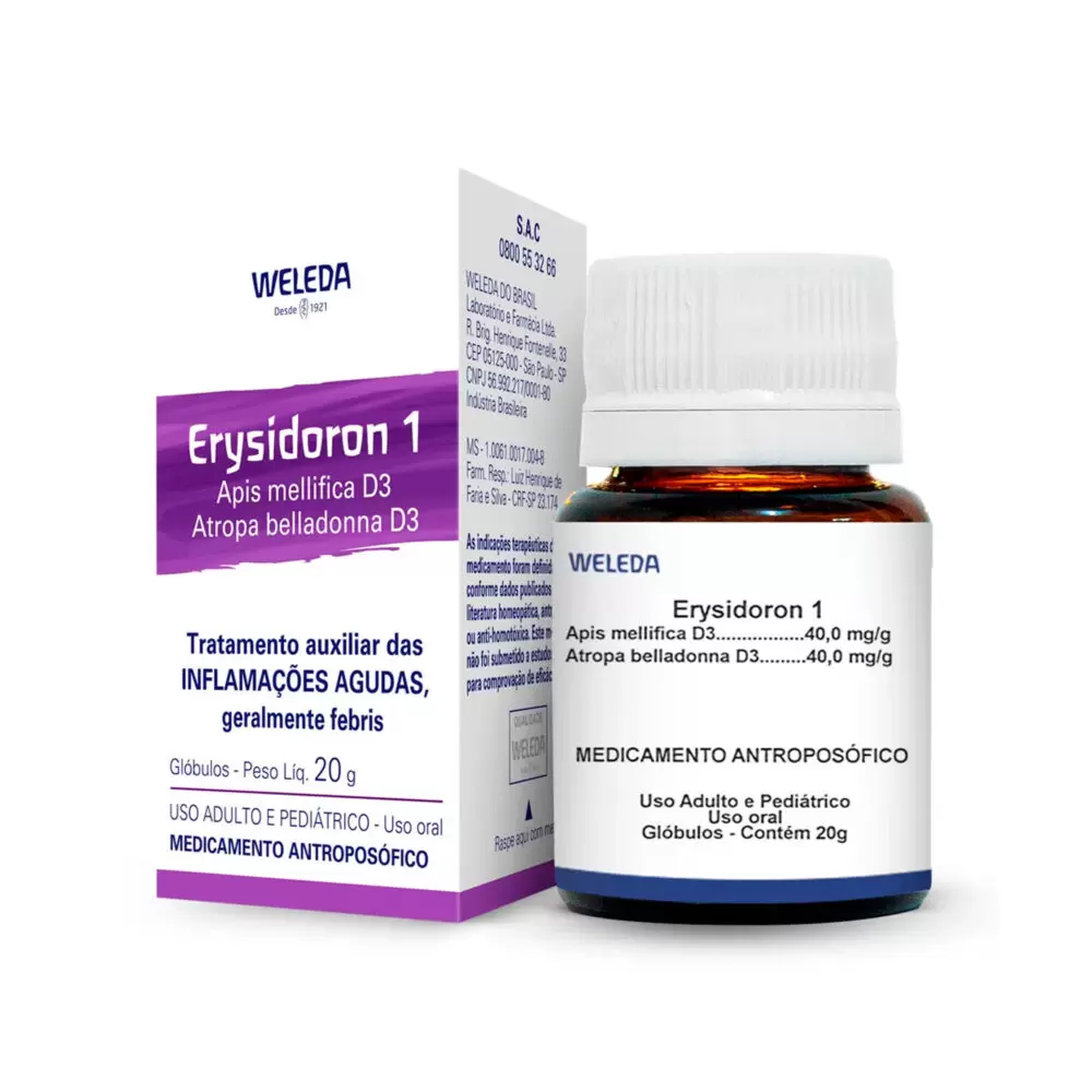 Erysidoron 1 20g Glóbulos - Weleda