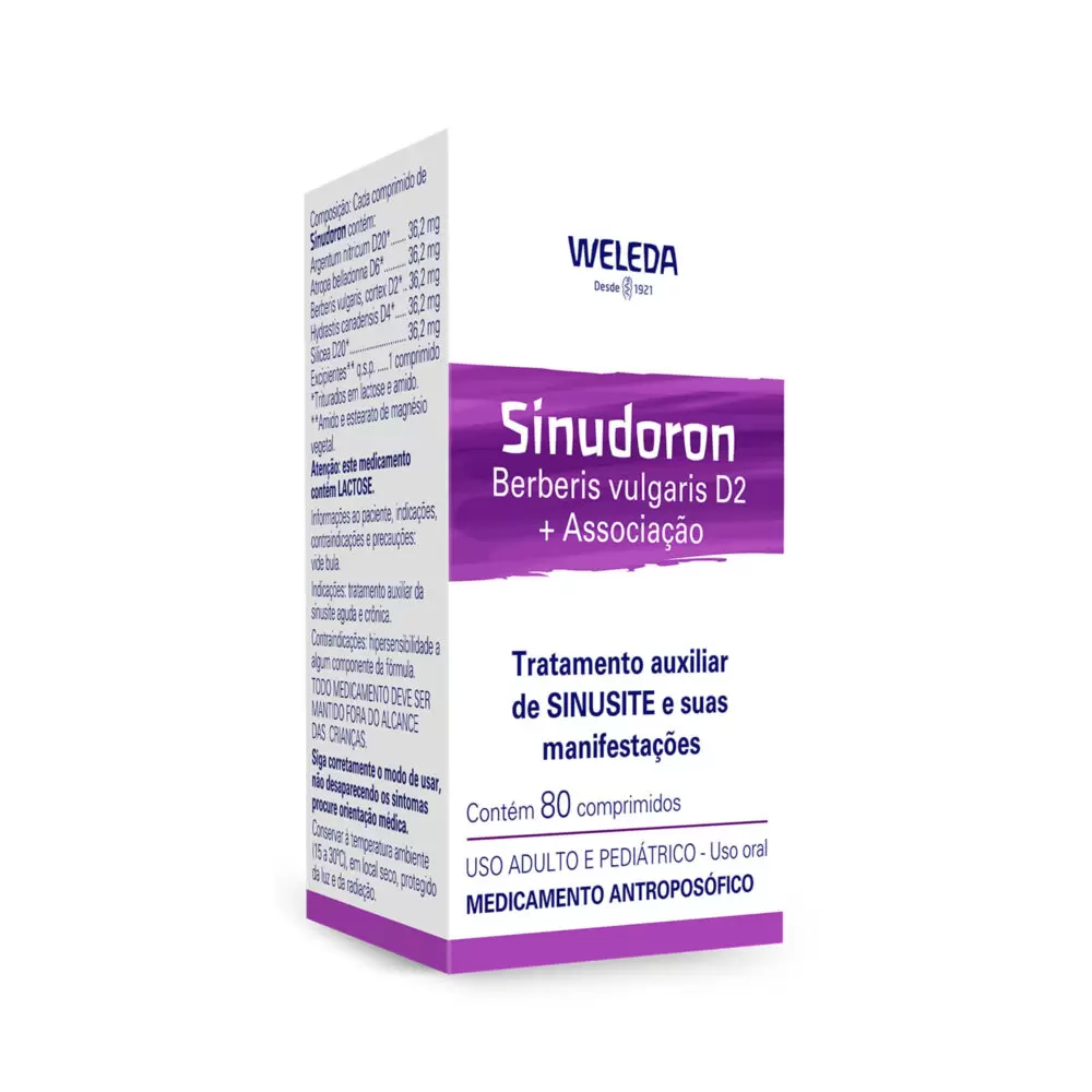 Sinudoron 80 comprimidos - Weleda