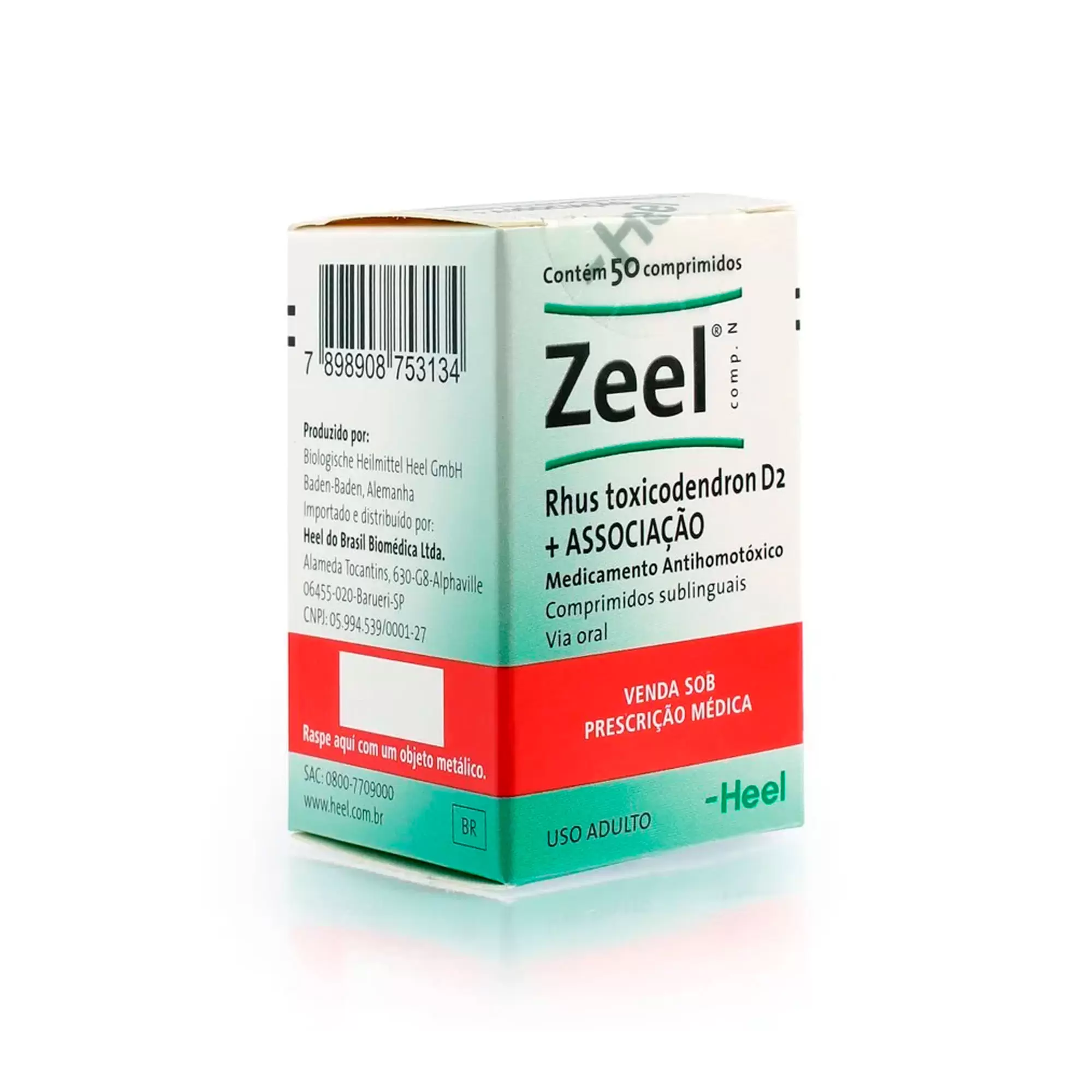 るる Zeel N 50 comp. - Doce Erva | Farmácia de Manipulação | Venda Online