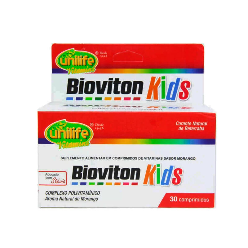 Bioviton Kids - 30 comprimidos sabor morango