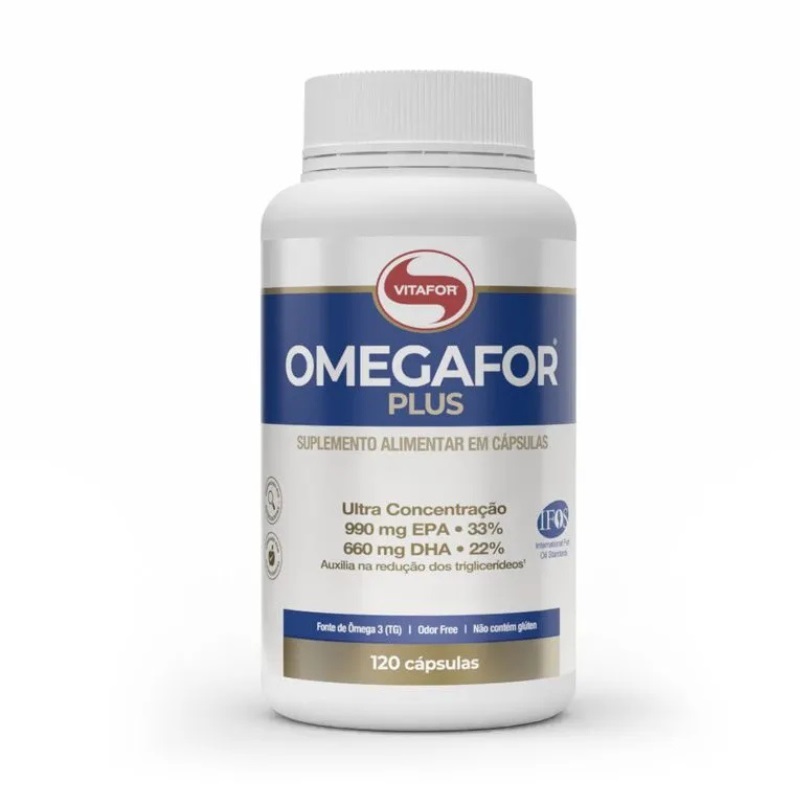 Omegafor Plus - Vitafor - 120 cáps