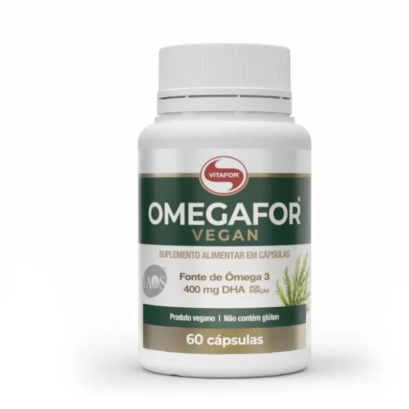 Ômegafor Vegan - Vitafor - 60cáps