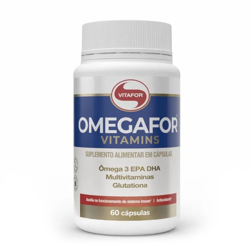 Ômegafor Vitamins - Vitafor - 60 cáps