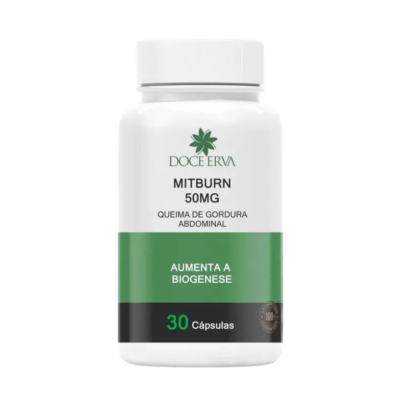 Mitburn 50mg - 30 cápsulas