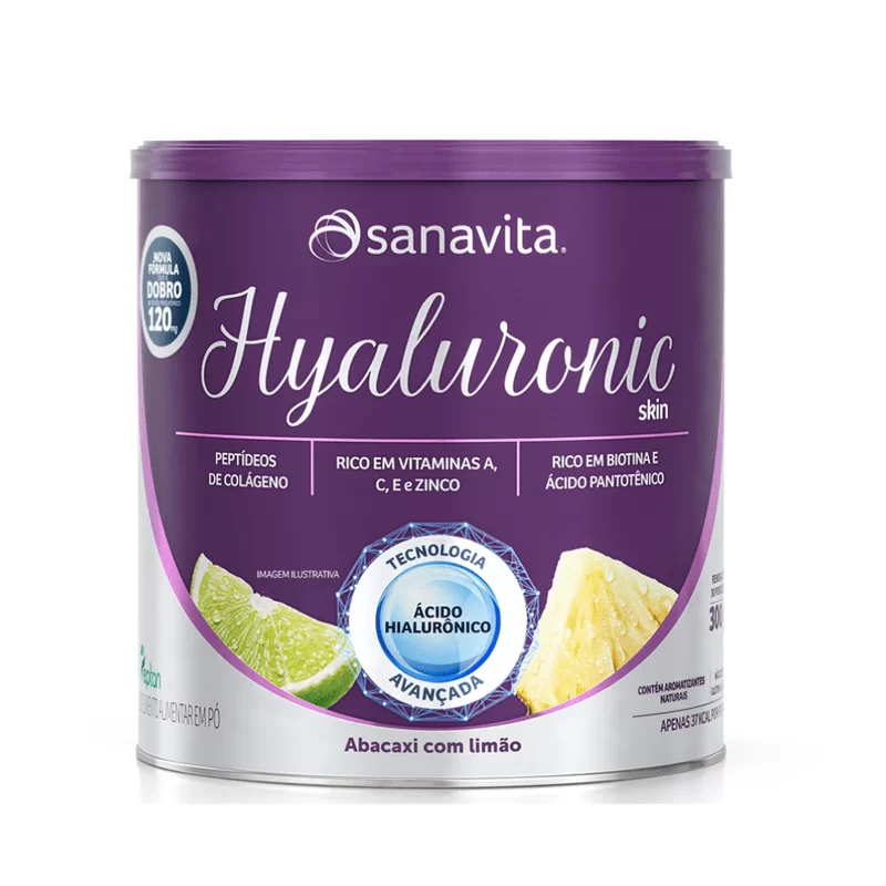 Hyaluronic Skin Abacaxi-Limão - Sanavita - 300g