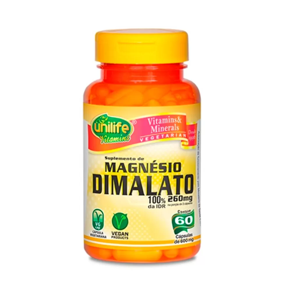 Dimalato de Magnésio - 60 cáps