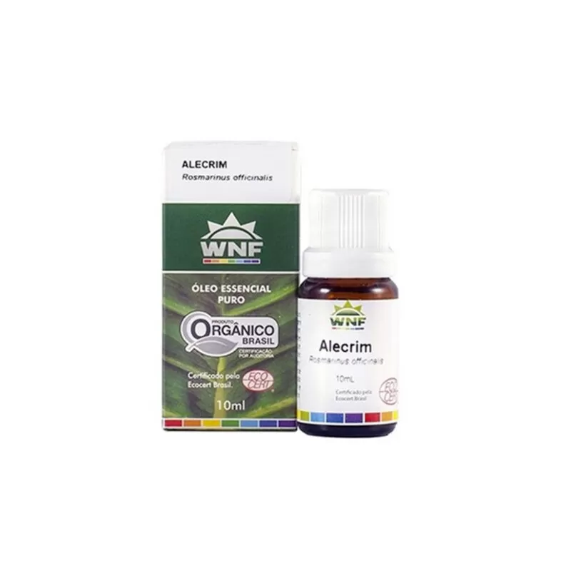 Óleo Essencial de Alecrim - Orgânico e Vegano WNF -10ml